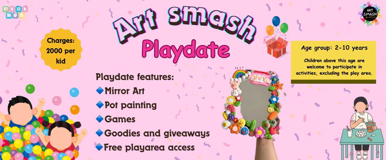 Art smash playdate 
