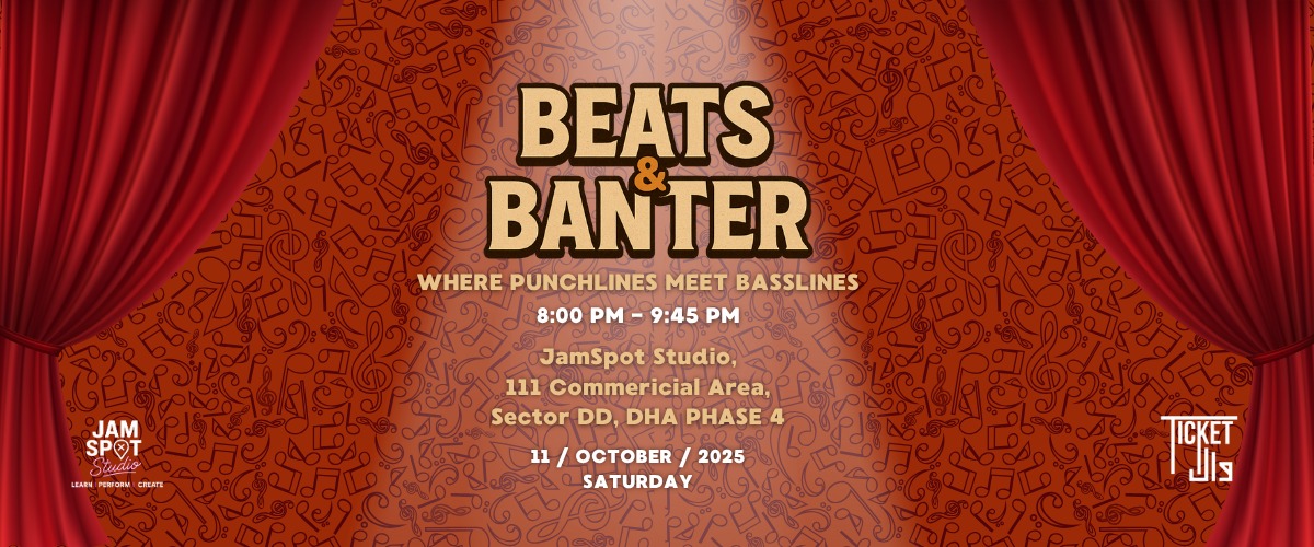 Beats & Banter – Comedy x Music Chaos Night