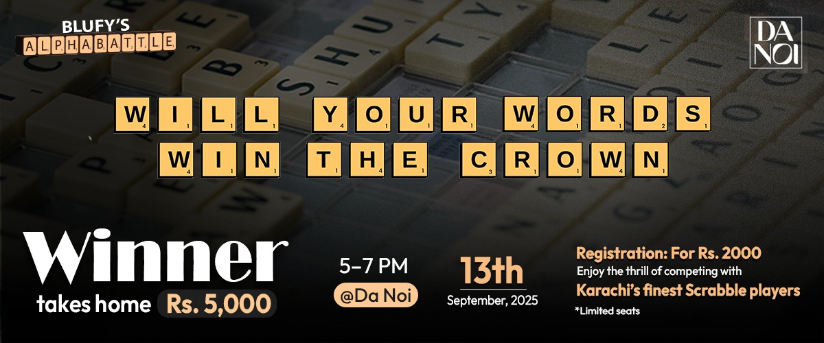 Blufy’s Alphabattle 13th Sep