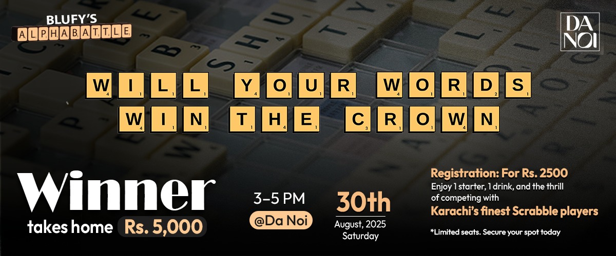 Blufy’s Alphabattle 30th Aug