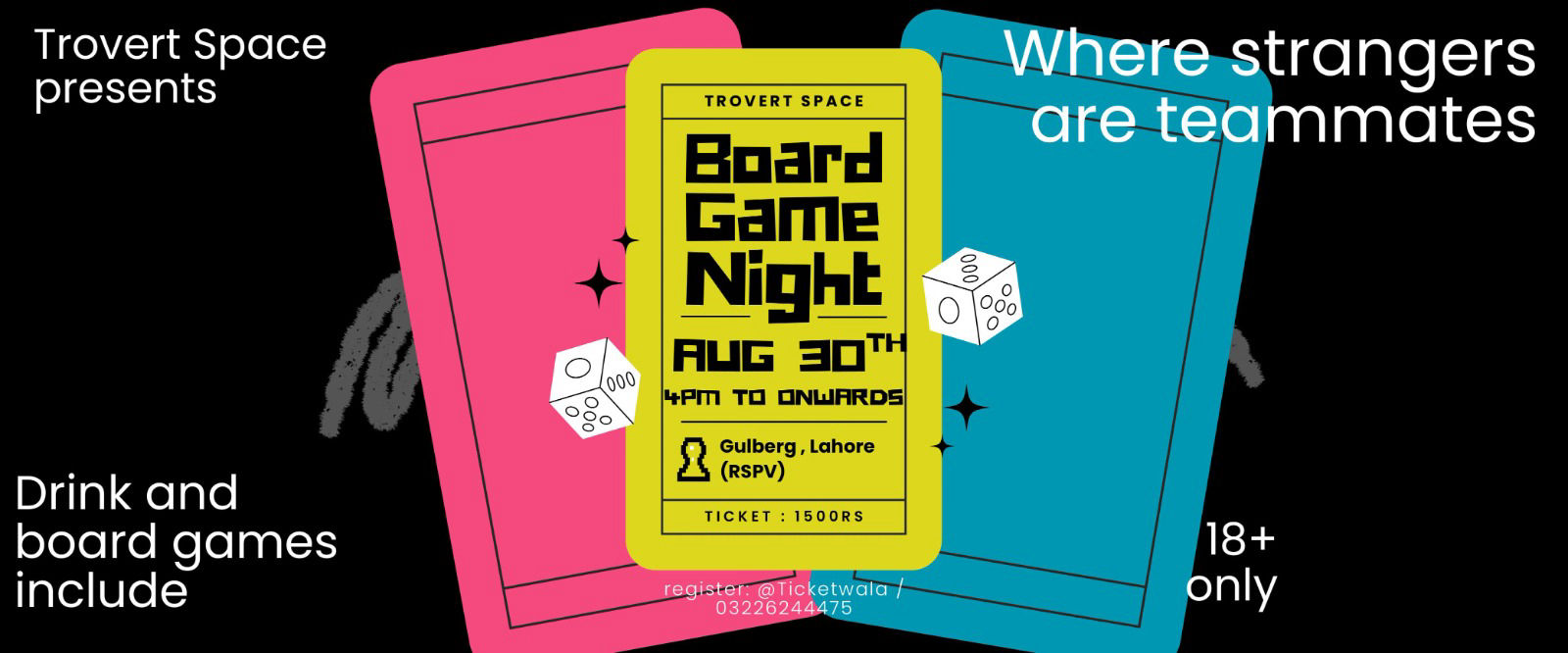 Board Game Night by Trovert Space
