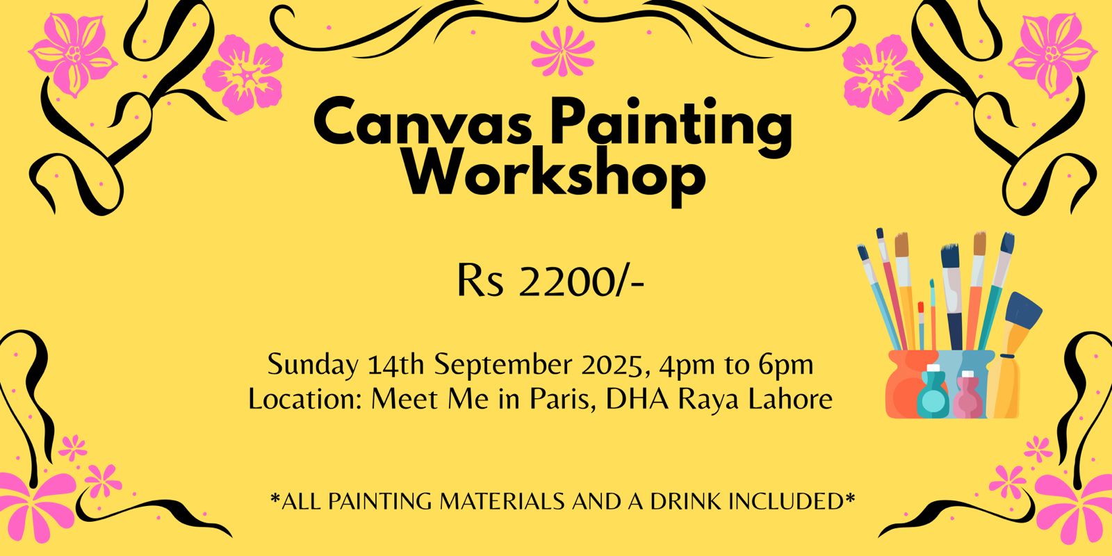 Canvas Painting Workshop 