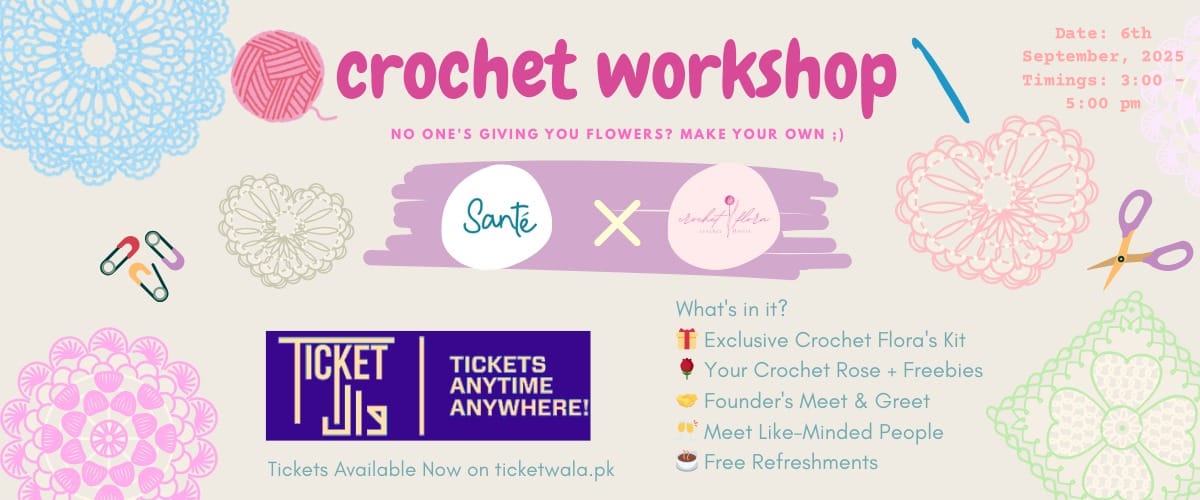 Crochet Workshop - 6th September, 2025
