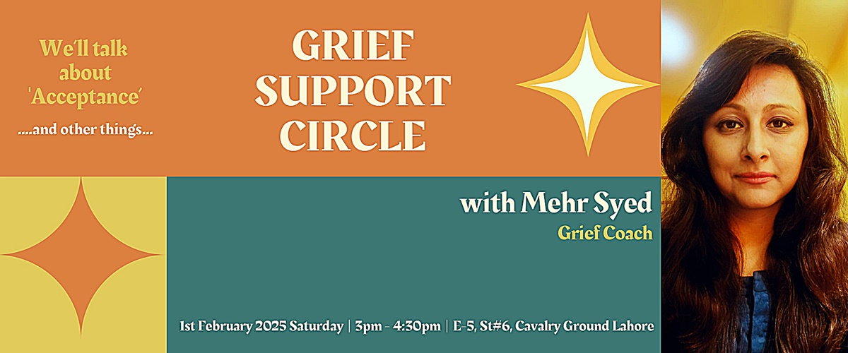 GRIEF SUPPORT CIRCLE by Mehr