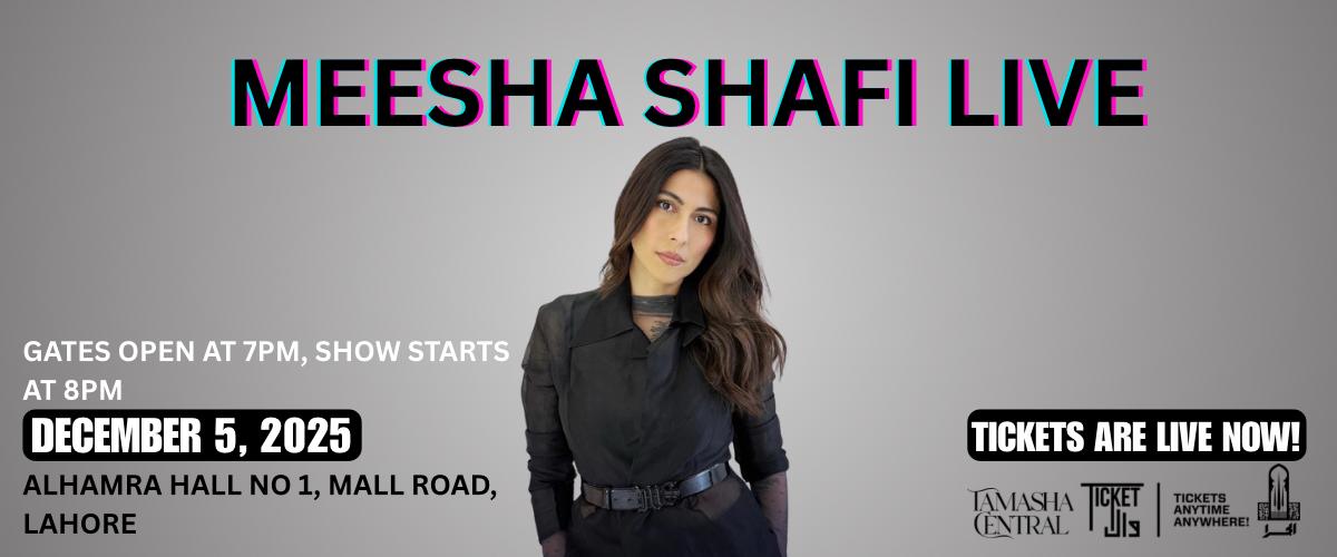 Meesha Shafi Live