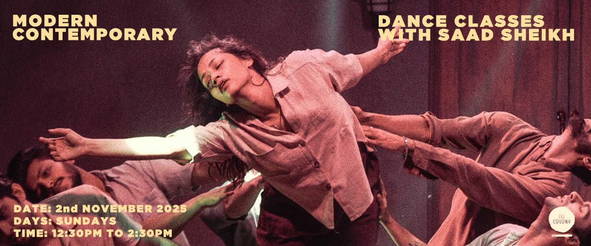 Modern Contemporary Dance classes with Saad sheikh