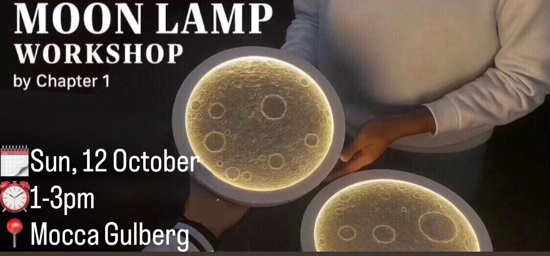 Moon lamp Workshop- 12th October