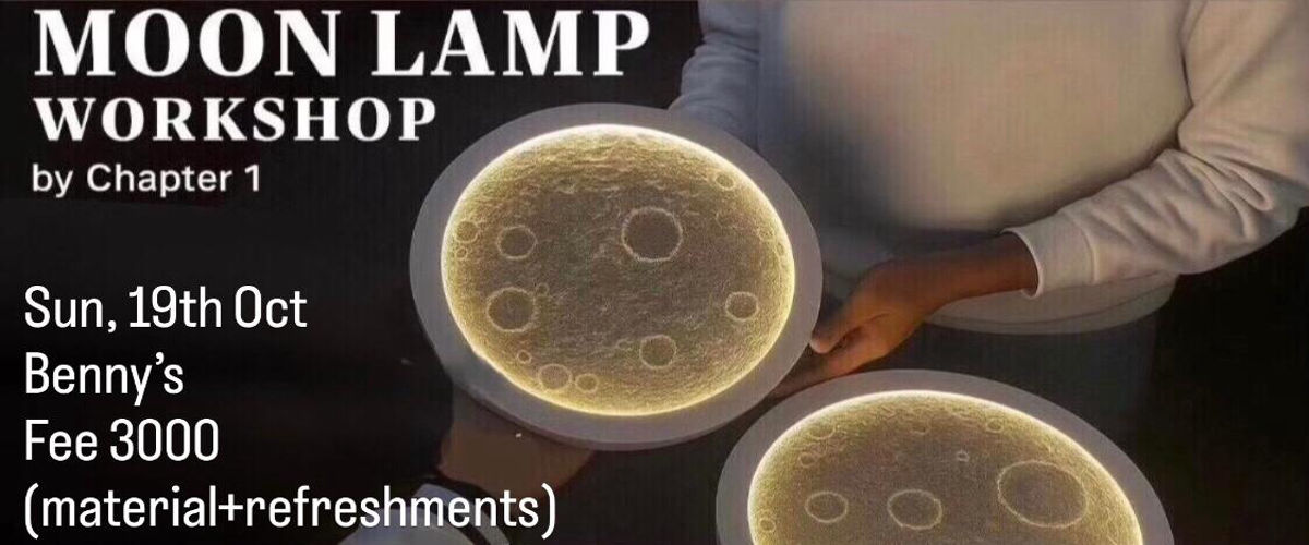  Moon lamp Workshop