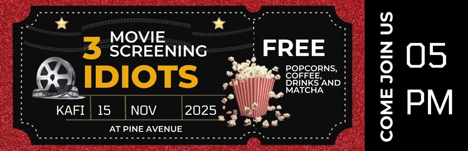 Movie Screening (3 idiots)