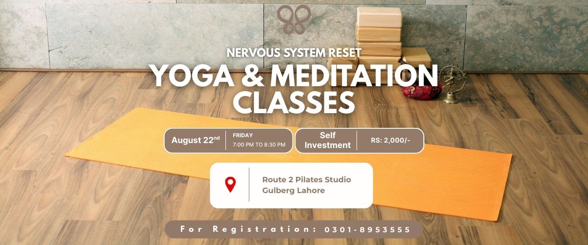 Nervous System Reset Yoga & Meditation Session