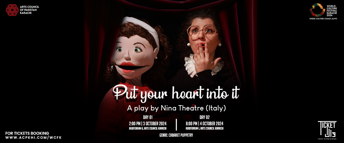 Put Your Heart Into It - Cabaret Puppetry - Puppet Theatre