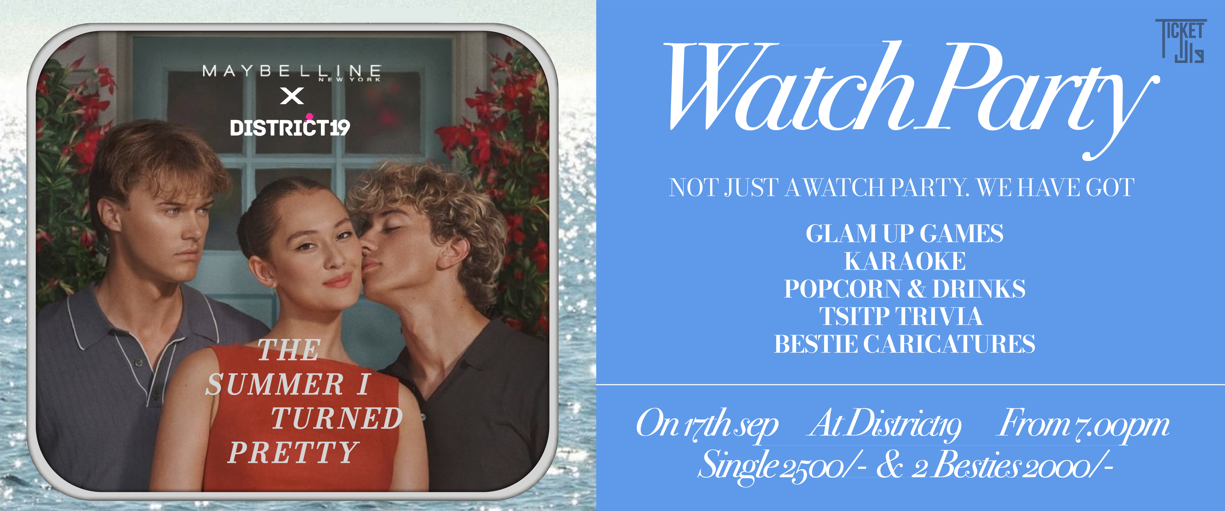  The Summer I Turned Pretty Watch Party and more
