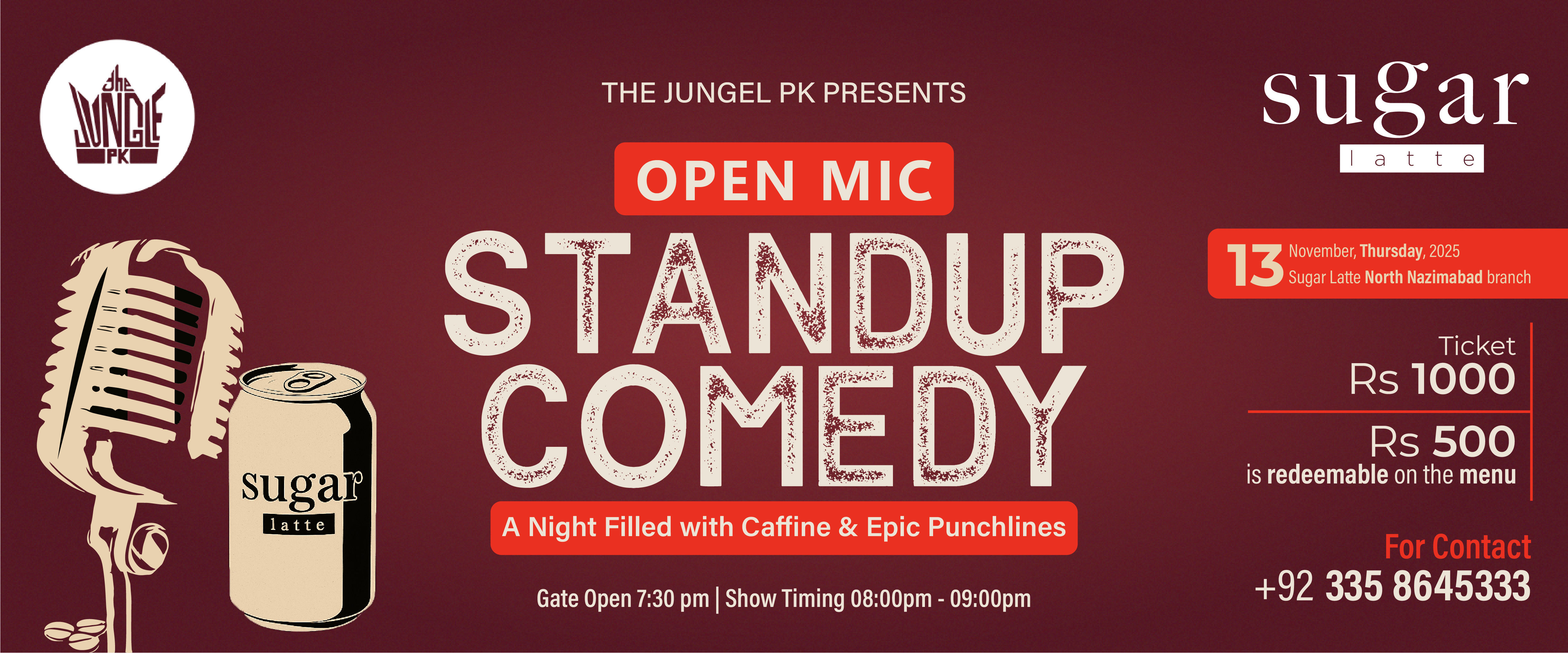 Standup Comedy Open Mic