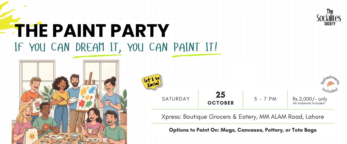Paint Party - 25th October, 2025