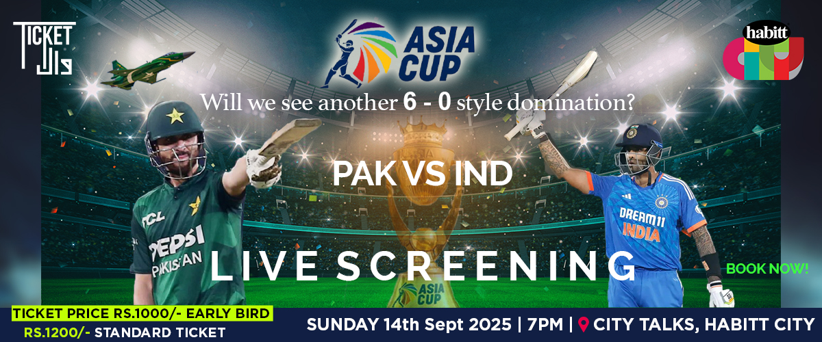 PAK vs IND Screening at Habitt City