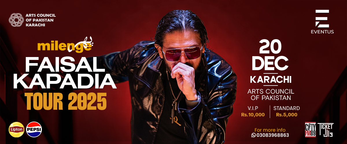 Phir Milenge Tour – Faisal Kapadia Live-Karachi