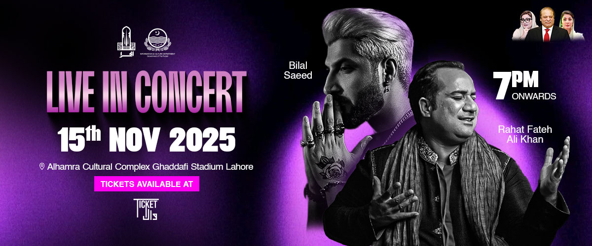 Rahat Fateh Ali Khan & Bilal Saeed Live in Concert