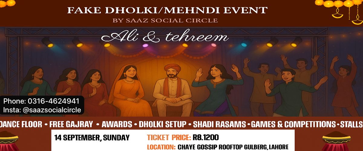 Saaz Fake Dholki Night