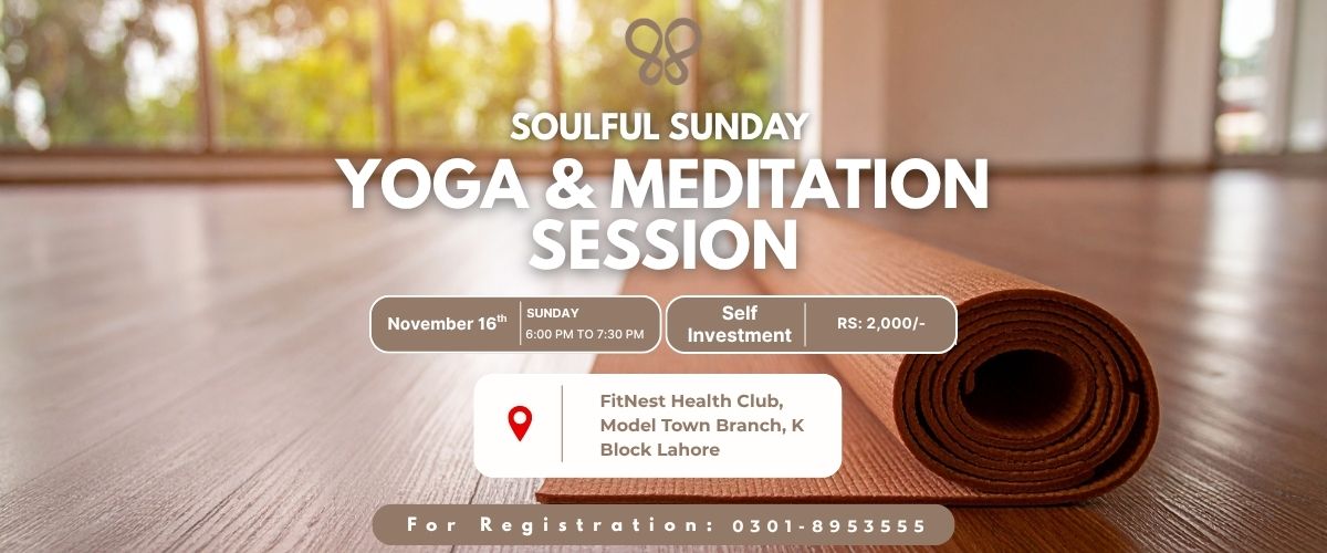  Soulful Sunday Yoga & Meditation Session