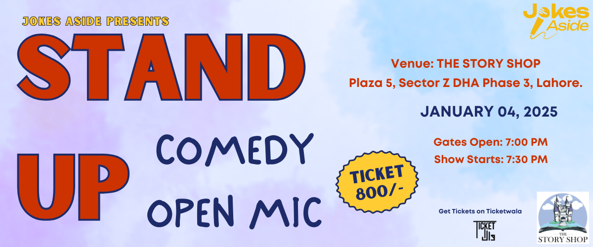 Stand Up Comedy Open Mic - 4th January 2025