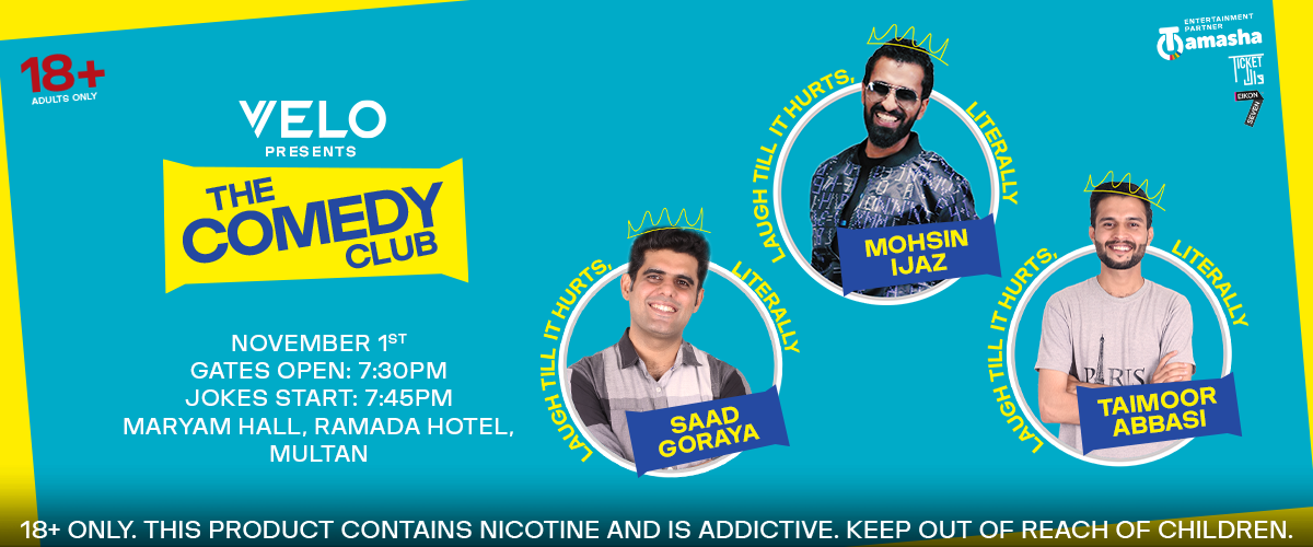 VELO Presents The Comedy Club- Multan