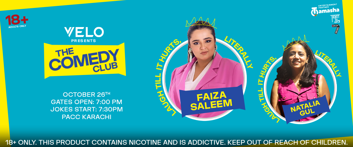 VELO Presents The Comedy Club- October 26, 2025