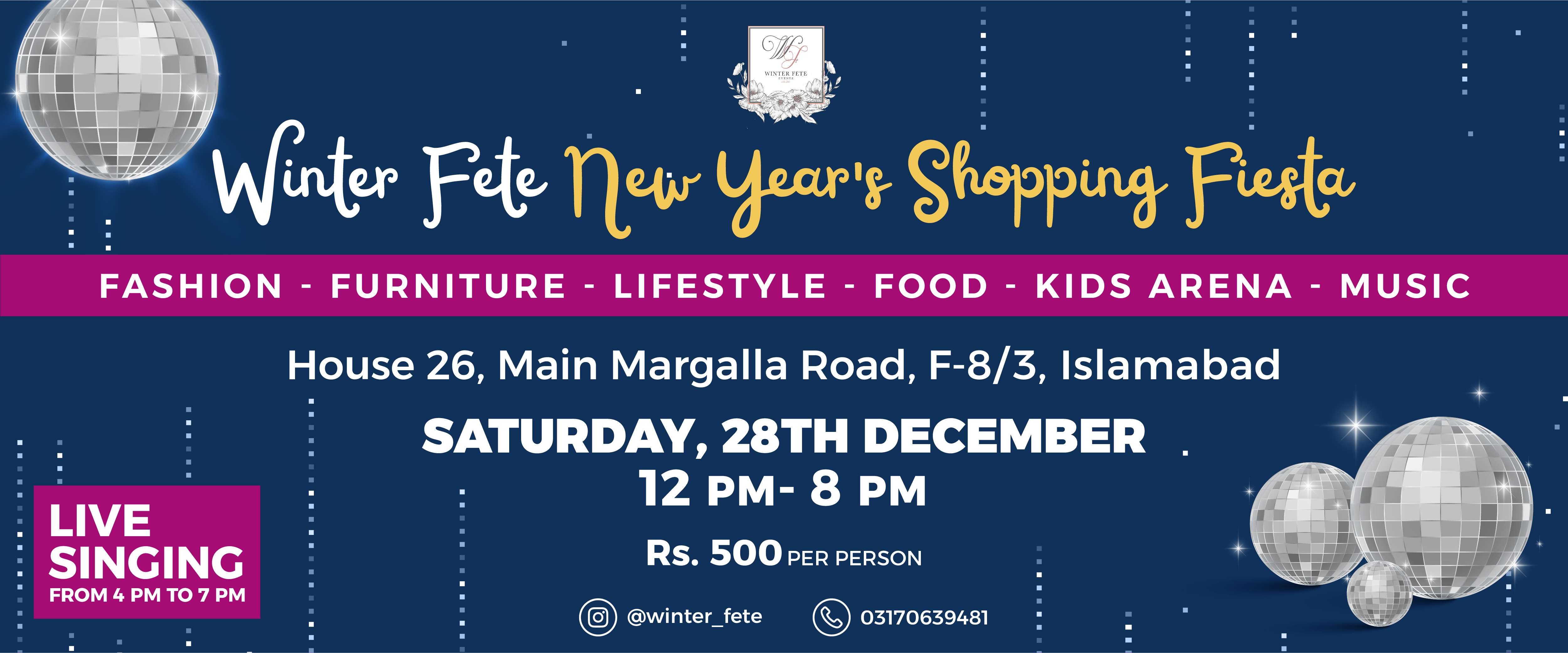 Winter Fete New Year Shopping Fiesta